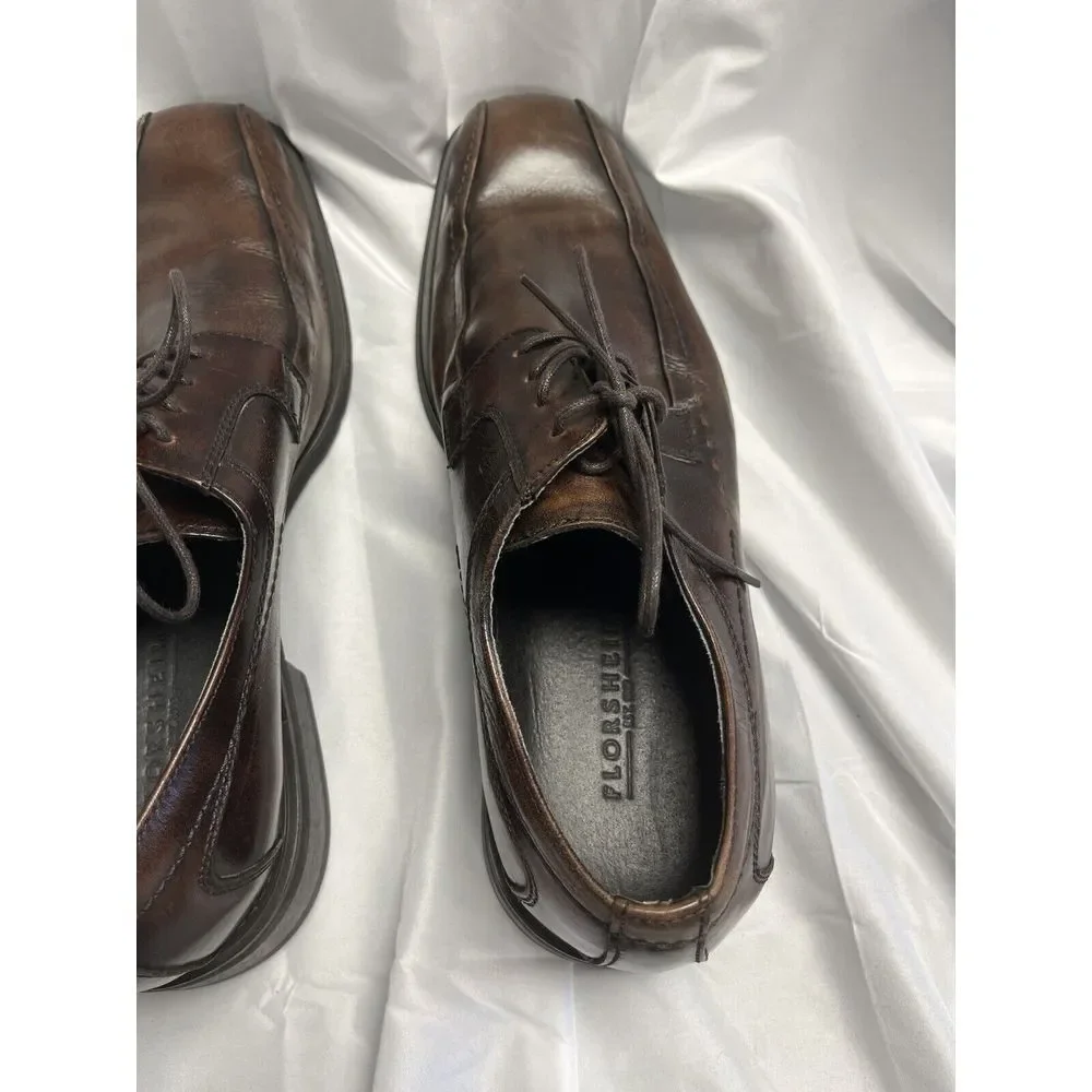 Cole Haan‎ Mens Brown Derby Dress Shoes 11 D Grandpa Dad Driving Casual